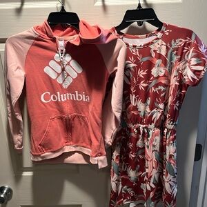 Columbia Hoodie & Dress Bundle